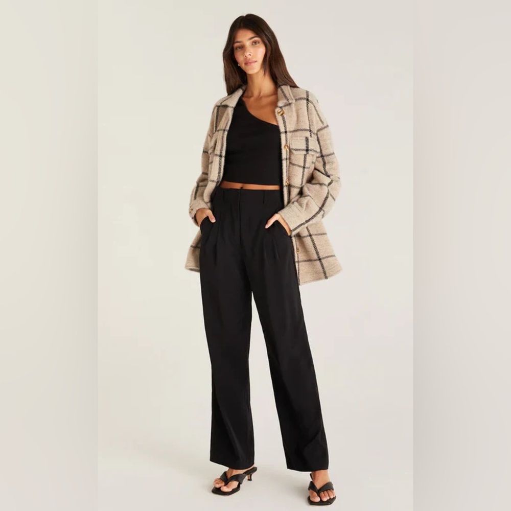 Z Supply Lucy Twill Pant - Black Size S